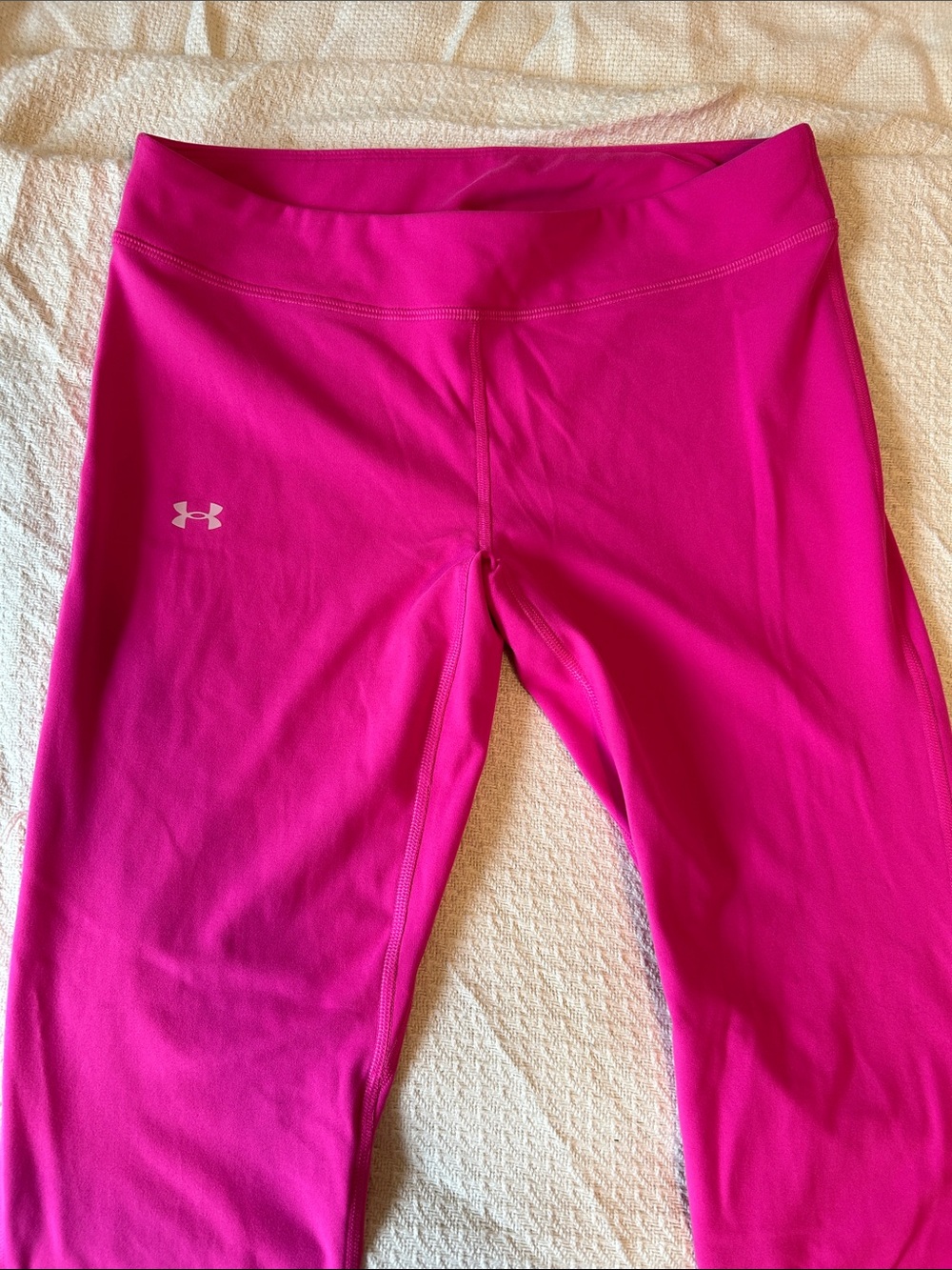 Under Armour Bright Fuchsia Performance Leggings